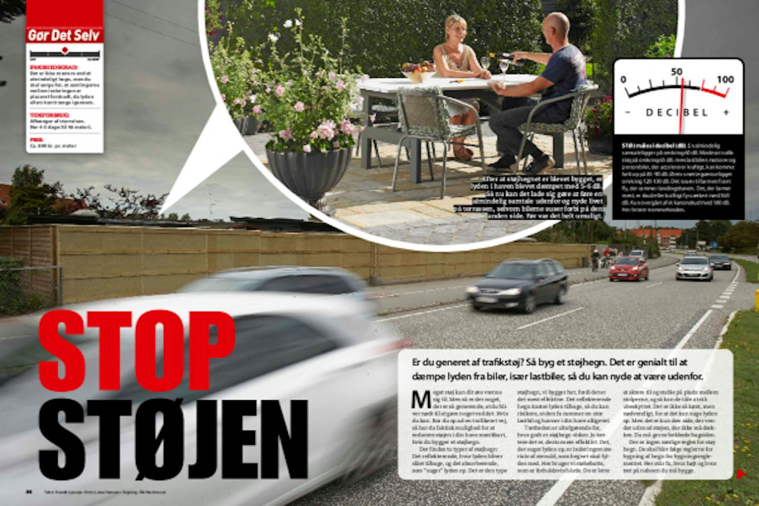 Støjhegn: Byg et effektivt støjhegn Støjhegn: Byg et effektivt støjhegn